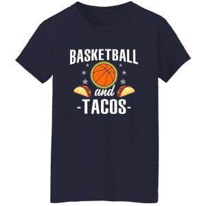 Basketball And Tacos Retro Sports Player Taco Fan Shirt