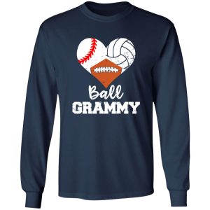 Ball Grammy Baseball Volleyball Football Gift for Grandma Shirt