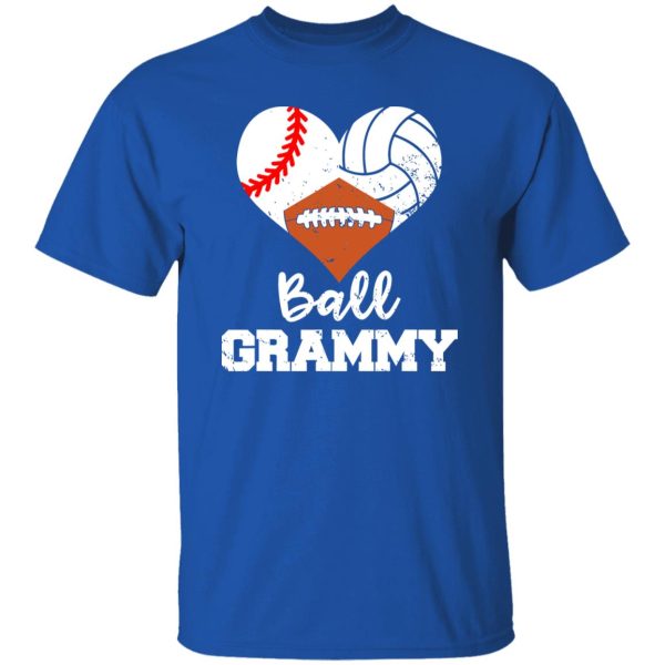 Ball Grammy Baseball Volleyball Football Gift for Grandma Shirt