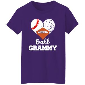 Ball Grammy Baseball Volleyball Football Gift for Grandma Shirt