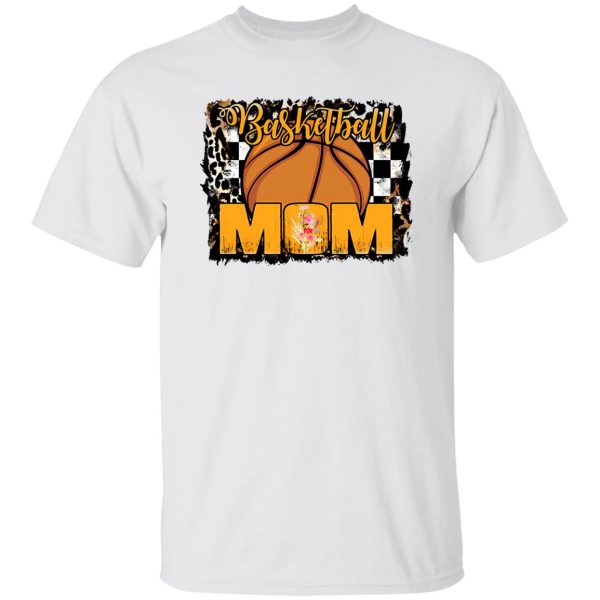 Basketball Mom Shirt, Basketball Mom Leopard Shirt