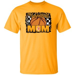 Basketball Mom Shirt, Basketball Mom Leopard Shirt