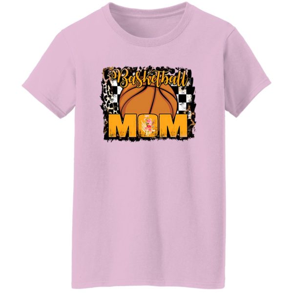 Basketball Mom Shirt, Basketball Mom Leopard Shirt