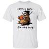 Sloth Basketball Sorry I Can’t I’m Very Busy for Basketball Lover Shirt