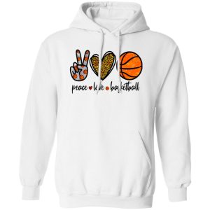 Peace Love Basketball Shirt