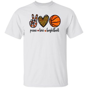 Peace Love Basketball Shirt