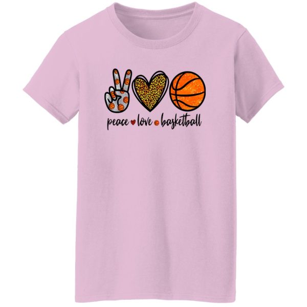 Peace Love Basketball Shirt