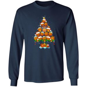 Basketball Christmas Tree Christmas Gift for Basketball Lover Shirt