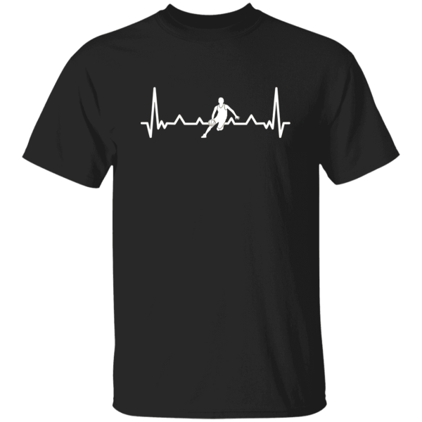 Basketball Player Heartbeat for Sports Lover Shirt