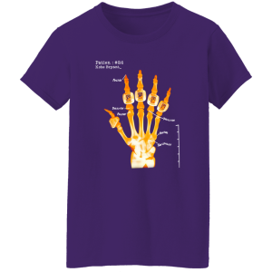 Kobe Bryant Skeleton Hand Shirt, Patien 24 Kobe Bryant Shirt