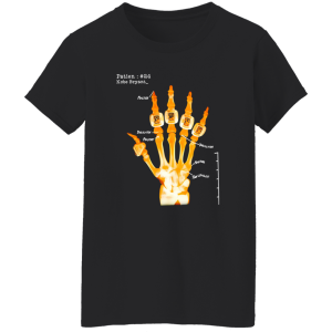 Kobe Bryant Skeleton Hand Shirt, Patien 24 Kobe Bryant Shirt