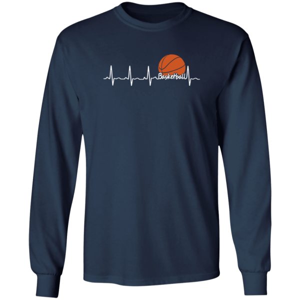 Heartbeat Lifeline Basketball for Sports Lover Shirt