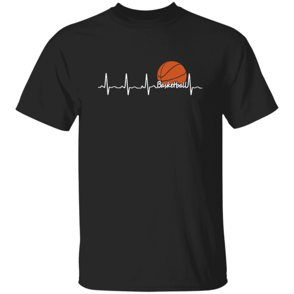 Heartbeat Lifeline Basketball for Sports Lover Shirt