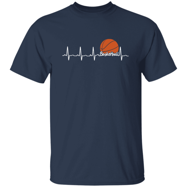 Heartbeat Lifeline Basketball for Sports Lover Shirt