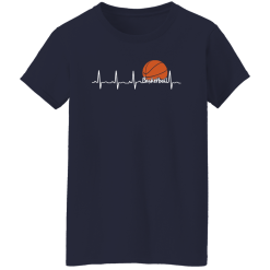 Heartbeat Lifeline Basketball for Sports Lover Shirt