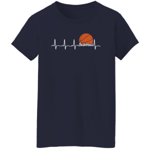 Heartbeat Lifeline Basketball for Sports Lover Shirt