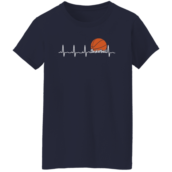 Heartbeat Lifeline Basketball for Sports Lover Shirt