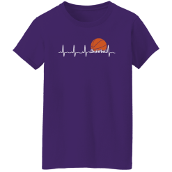 Heartbeat Lifeline Basketball for Sports Lover Shirt