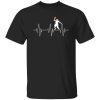 Basketball Player Heartbeat Gift for Basketball Lover Shirt