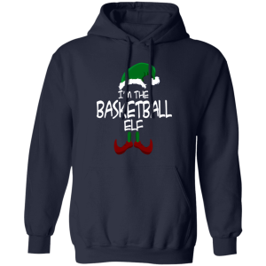 I’m The Basketball Elf Matching Family Group Christmas Party Pajama Shirt