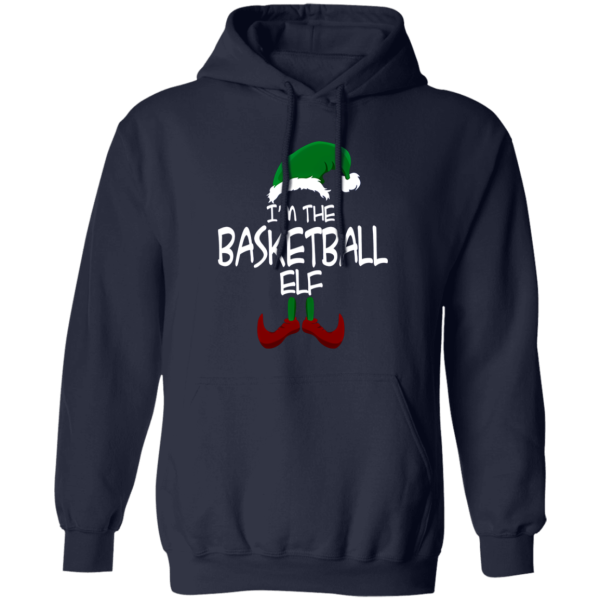 I’m The Basketball Elf Matching Family Group Christmas Party Pajama Shirt