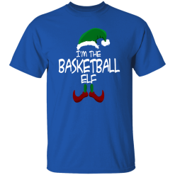 I’m The Basketball Elf Matching Family Group Christmas Party Pajama Shirt