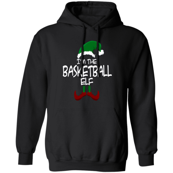 I’m The Basketball Elf Matching Family Group Christmas Party Pajama Shirt