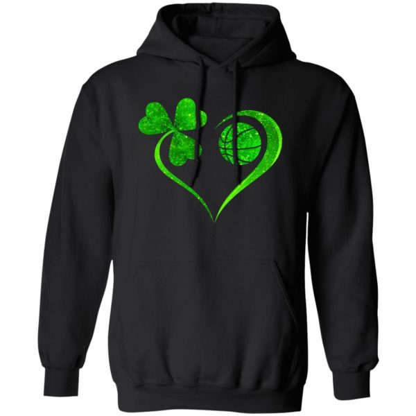 Heart Shamrock Basketball Shirt