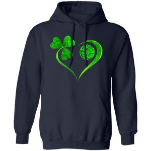 Heart Shamrock Basketball Shirt