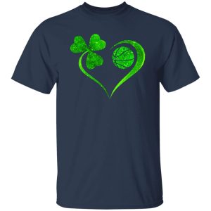 Heart Shamrock Basketball Shirt