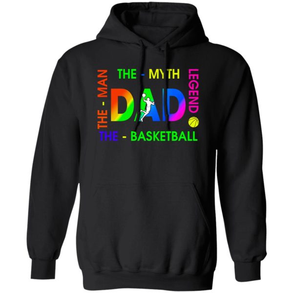 Basketball Dad Shirt, Dad Basketball The Man The Myth The Legend Shirt