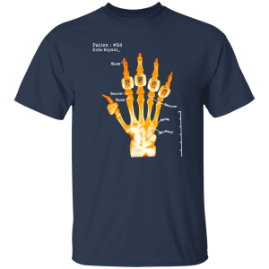 Kobe Bryant Skeleton Hand Shirt, Patien 24 Kobe Bryant Shirt