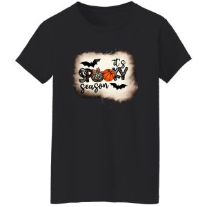 Basketball It’s Spooky Season Leopard for Halloween Shirt