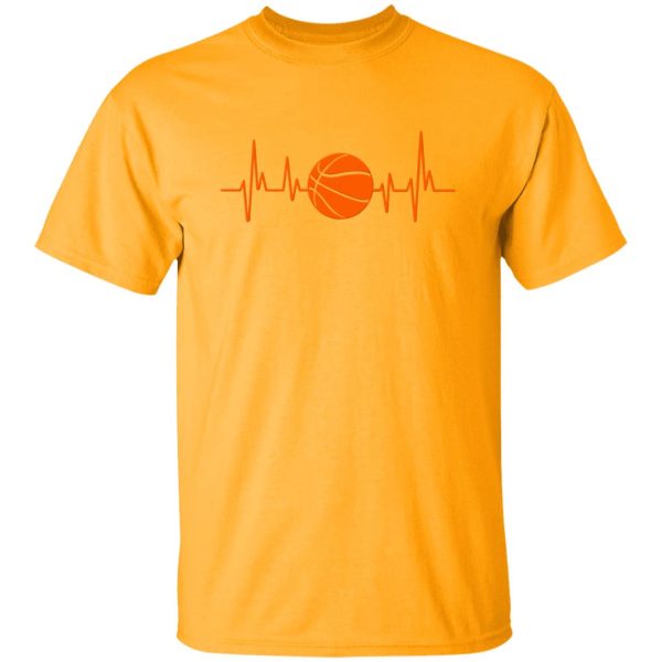 Basketball Heartbeat Shirt