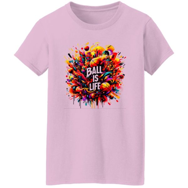 Ball Is Life Graffiti Shirt