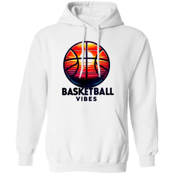 Basketball Vibes Sunset Shirt