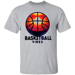 Basketball Vibes Sunset Shirt