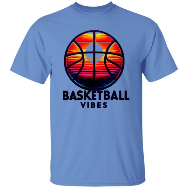 Basketball Vibes Sunset Shirt