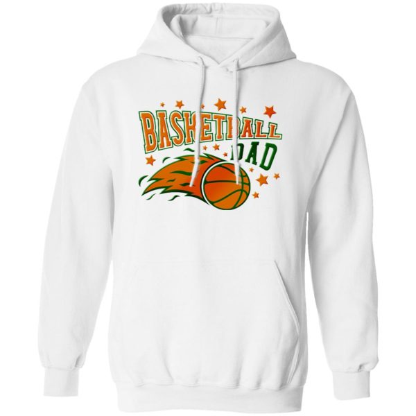 Basketball Dad Blazing Ball Shirt