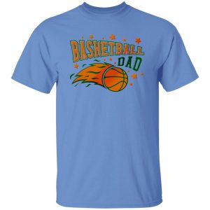 Basketball Dad Blazing Ball Shirt