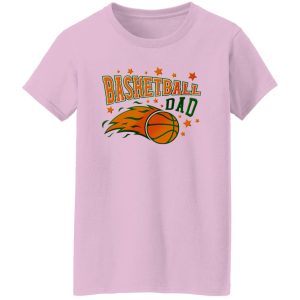 Basketball Dad Blazing Ball Shirt