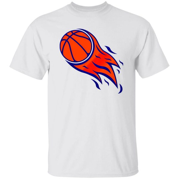 Basketball On Fire Shirt