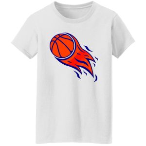 Basketball On Fire Shirt