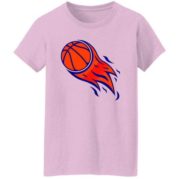 Basketball On Fire Shirt