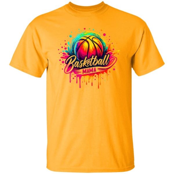 Basketball Mama Watercolor Shirt