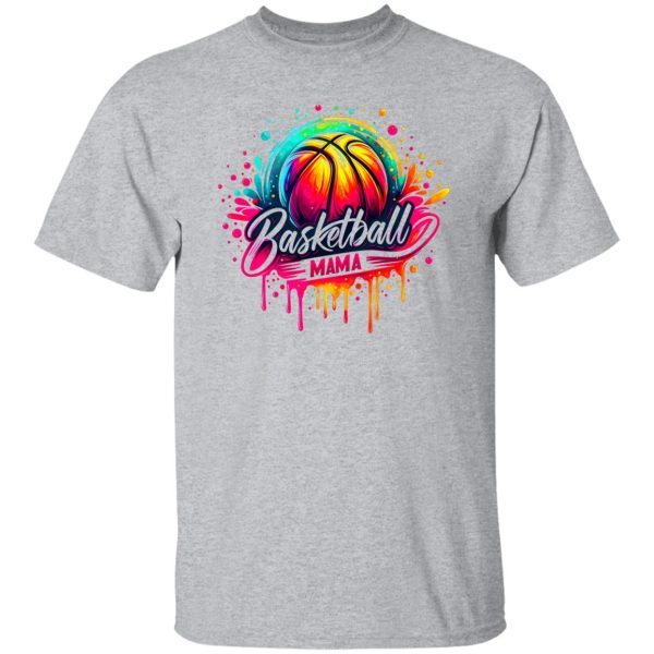 Basketball Mama Watercolor Shirt