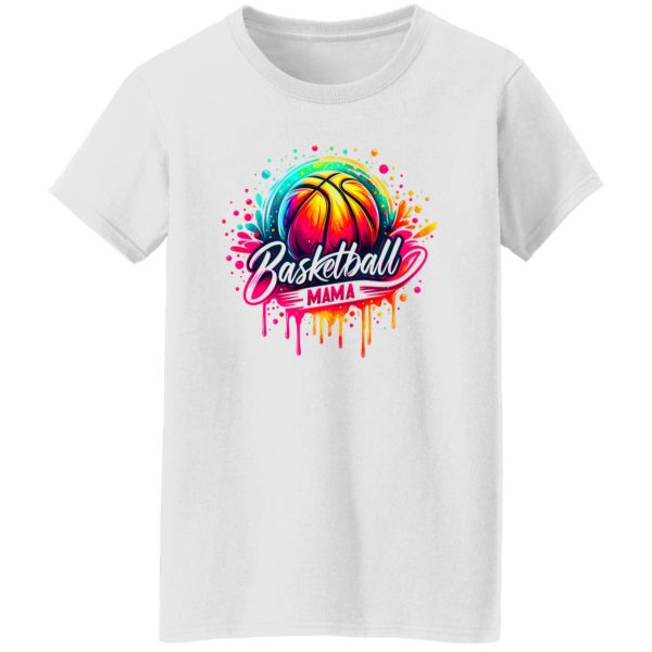 Basketball Mama Watercolor Shirt