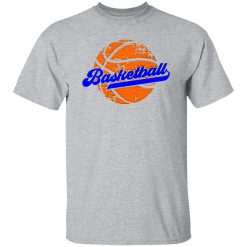 Basketball With Distressed Ball Shirt