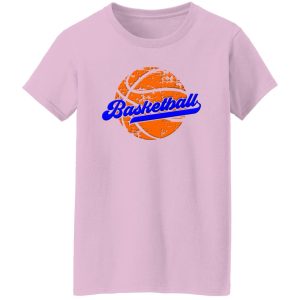 Basketball With Distressed Ball Shirt