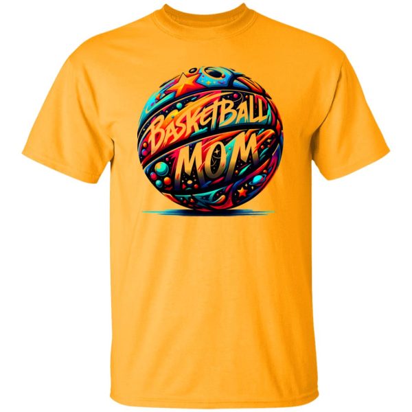 Basketball Mom Galaxy Shirt